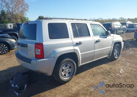 2010 Jeep Patriot Sport из США, поврежденный, VIN 1J4NT1GA2AD654665